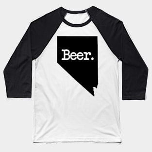 Nevada Beer NV Baseball T-Shirt